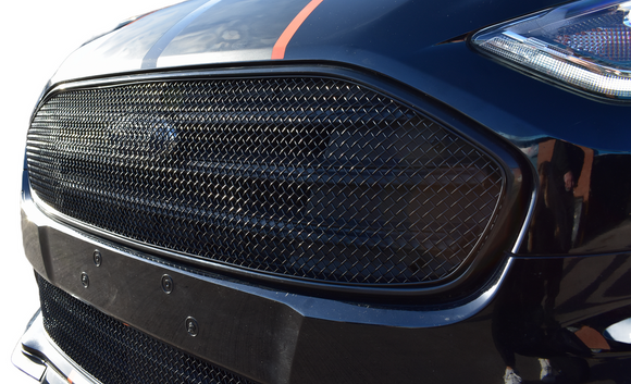 Zunsport Ford Transit Connect Facelift Front Grille Set - Black Finish