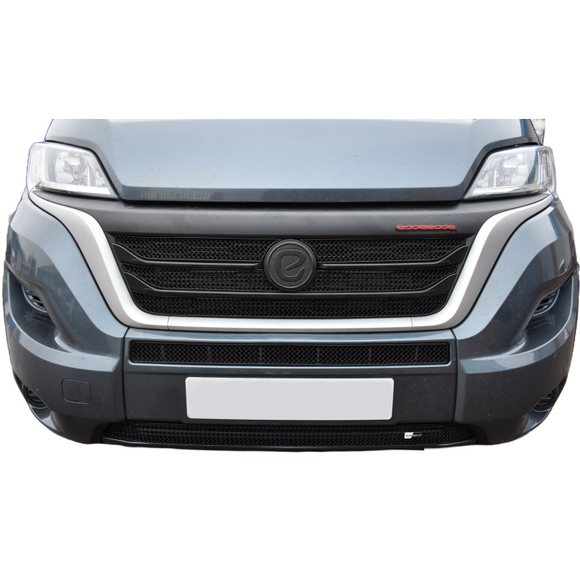 Zunsport Fiat Ducato/Peugeot Boxer/Citroen Relay Front Grille Set - Black Finish