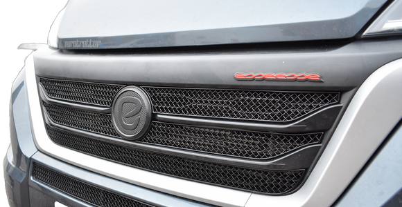 Zunsport Fiat Ducato - Upper Grille Set - Black finish