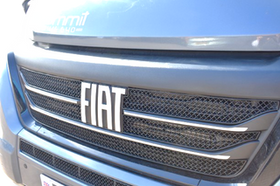 Zunsport Fiat Ducato/Peugeot Boxer/Citroen Relay Front Grille Set - Silver Finish
