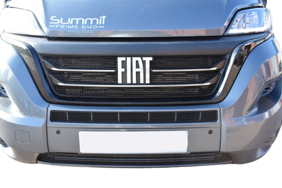 Zunsport Fiat Ducato/Peugeot Boxer/Citroen Relay Front Grille Set - Black finish