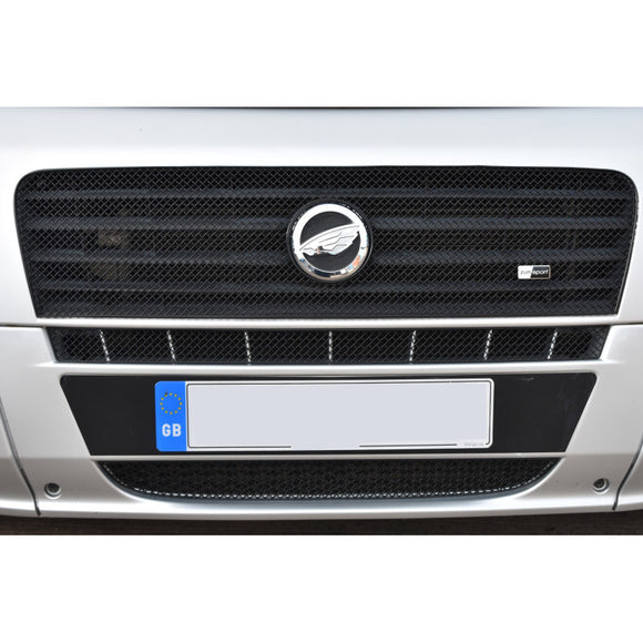 Zunsport Fiat Ducato/Peugeot Boxer 3rd Gen Front Grille Set - Black Finish