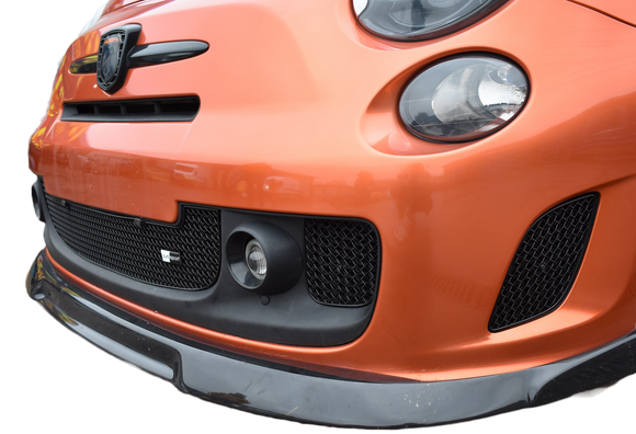 Zunsport Fiat Abarth 595 Front Grille Set - Black Finish