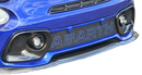 Zunsport Fiat Abarth 595 Series 4 - Centre Grille Set - Silver Finish-1