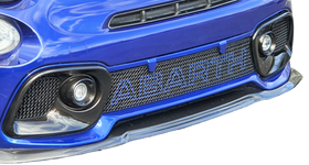 Zunsport Fiat Abarth 595 Series 4 - Centre Grille Set - Silver Finish