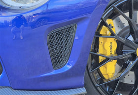 Zunsport Fiat Abarth 595 Series 4 - Air Vent Grille Set - Silver Finish