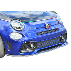 Zunsport Fiat Abarth 595 Series 4 - Front Grille Set - Silver Finish