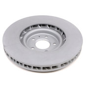 Porsche Disc Brake Rotor - Zimmermann Z Coat 460455720 - 0
