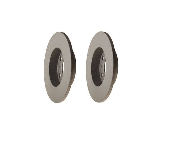 Zimmerman Standard Coat Z Rear Brake Rotor Kit (230mm) - VW/Audi / Mk1 TT / Mk4 / Golf / Jetta / New Beetle