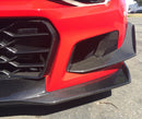 Anderson Composites 17-18 Chevrolet Camaro 1LE Carbon Fiber Type LE Air Duct Bezels-2