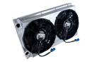 CSF Motorsport Radiator with Shroud - 14in SPAL Brushless Fans - Harnesses-3