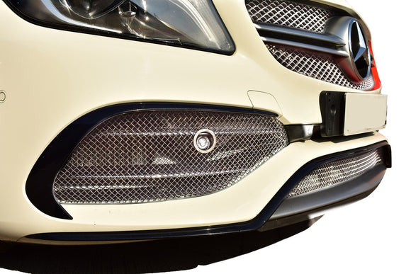 Zunsport Mercedes AMG A45 Facelift (W176) Front Grille Set - Silver Finish
