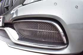 Zunsport Mercedes AMG C63 Facelift (W205) - Outer Grille Set - Silver Finish