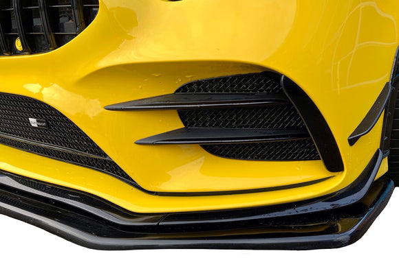 Zunsport Mercedes AMG A35 (W177) - Outer Grille Set - Black Finish