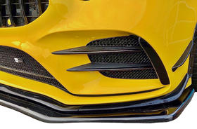 Zunsport Mercedes AMG A35 (W177) - Outer Grille Set - Silver Finish