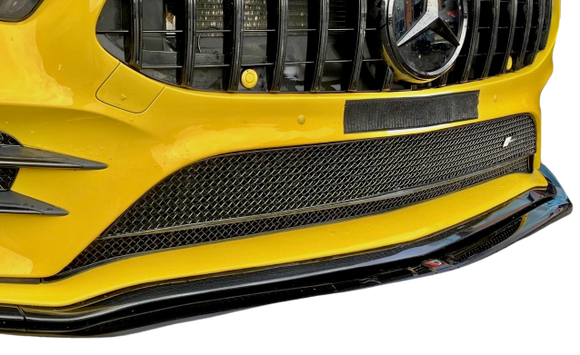 Zunsport Mercedes AMG A35 (W177) & CLA 200 AMG LINE - Centre Grille Set - Silver Finish