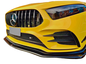 Zunsport Mercedes AMG A35 (W177) Front Grille Set - Silver Finish