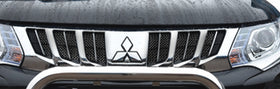 Zunsport Mitsubishi L200 5th Gen - Upper Grille Set - Black Finish