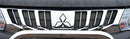 Zunsport Mitsubishi L200 5th Gen - Upper Grille Set - Silver Finish-1