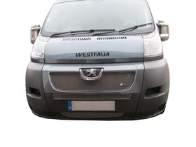 Zunsport Fiat Ducato/Peugeot Boxer 3rd Gen Front Grille Set - Silver Finish