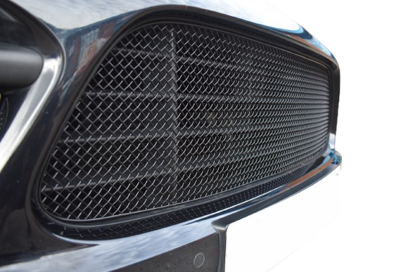 Zunsport Porsche Cayenne Turbo Pre-Facelift Front Grille Set - Black Finish