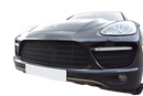 Zunsport Porsche Cayenne Turbo Pre-Facelift Front Grille Set - Black Finish-1