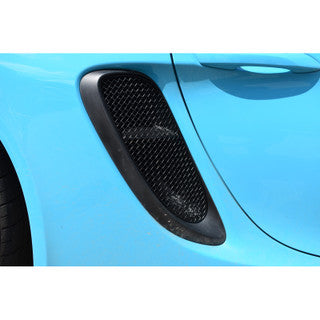 Zunsport Porsche 718 Boxster / Cayman GTS Full Grille Set - Black Finish