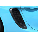Zunsport Porsche 718 Boxster / Cayman GTS 4.0 - Side Vent Grille Set - Black finish-1