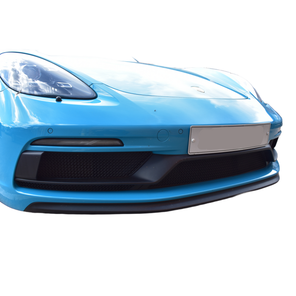 Zunsport Porsche 718 Boxster / Cayman GTS Full Grille Set - Black Finish