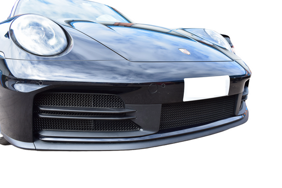 Zunsport Porsche Carrera 992.2 Base / T / S Front Grille Set - Black Finish