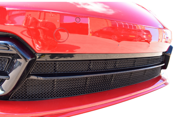 Zunsport Porsche Panamera 971 GTS Sport Turismo PDK - Centre Grille Set - Black Finish