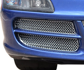 Zunsport Porsche Carrera 997.1 (C2,C2S,C4,C4S) Full Front Grille Set (Manual /Tip) - Silver finish - 0