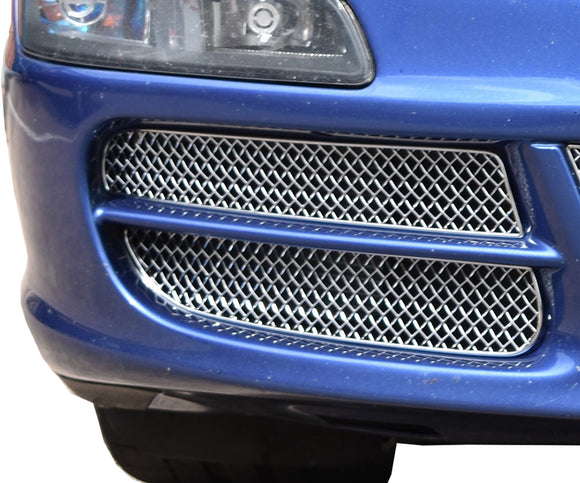 Zunsport Porsche 997.1 (C2,C2S,C4,C4S) - Outer Grille Set (4) - Silver finish