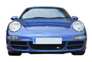 Zunsport Porsche Carrera 997.1 (C2,C2S,C4,C4S) Full Front Grille Set (Manual /Tip) - Black finish-1