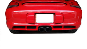 Zunsport Porsche Cayman 987.2 - Rear Grille Set (pair) Black ZPR27309B