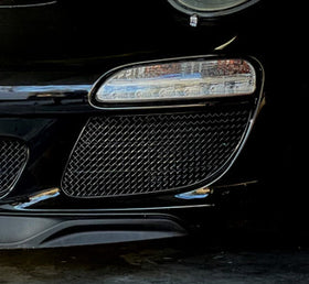 Zunsport Porsche Carrera 997.2 C4 + C4S Full Front Grille Set (Manual /Tip)  - Black finish - 0