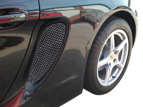 Zunsport Porsche Cayman S 981 (PDK) Full Grille Set - Silver finish - 0