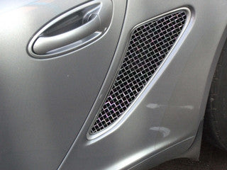 Zunsport Porsche Boxster 987.1 Complete Grille Set - Black finish
