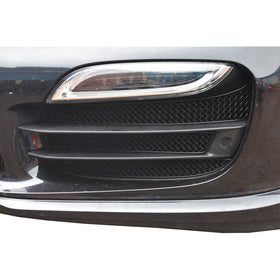 Zunsport Porsche Carrera 991.1 Turbo (With Parking Sensors) - Outer Grille Set - Black Finish