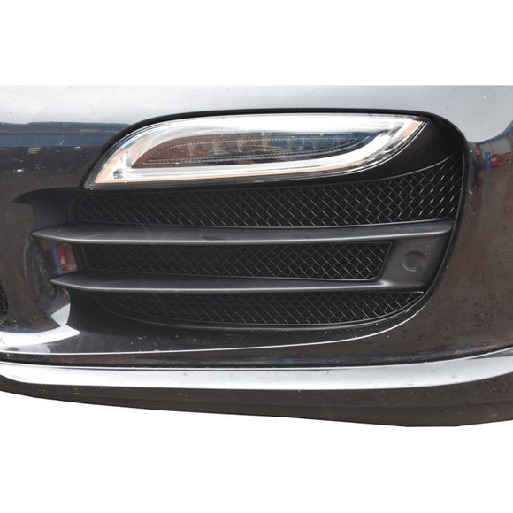 Zunsport Porsche Carrera 991.1 Turbo (With Parking Sensors) - Outer Grille Set - Black Finish