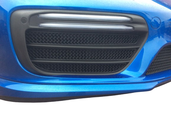 Zunsport Porsche Carrera 991.2 Turbo And Turbo S Full Grille Set - Black Finish