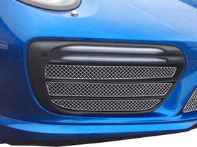 Zunsport Porsche Carrera 991.2 Turbo And Turbo S - Outer Grille Set - Silver Finish
