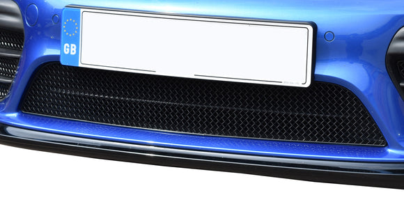 Zunsport Porsche Carrera 991.2 Turbo and Turbo S - Centre Grille - Black Finish