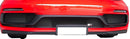 Zunsport Porsche 718 Boxster / Cayman GTS Front Grille Set - Black Finish-1