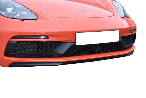Zunsport Porsche 718 Boxster / Cayman GTS Front Grille Set - Black Finish