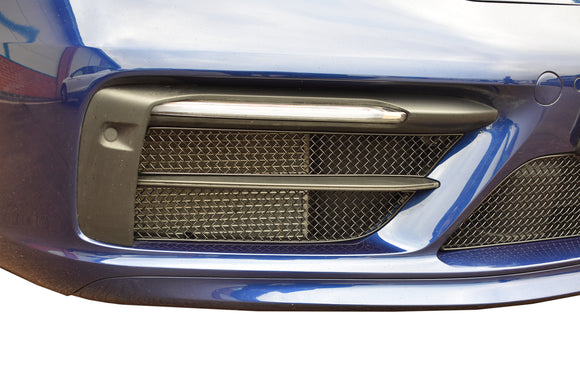 Zunsport Porsche 992 Carrera (Sport Design Package) - Outer Grille Set - Black finish