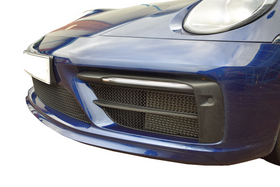 Zunsport Porsche 992 Carrera (Sport Design Package) Full Grille Set - Black finish