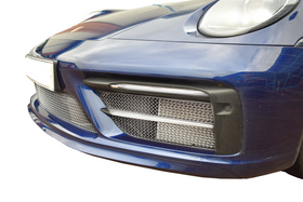 Zunsport Porsche 992 Carrera (Sport Design Package) Full Grille Set - Silver Finish