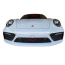Zunsport Porsche 992 Carrera (Sport Design Package) Full Grille Set Black - Front Driving Camera ZPR79819B-1