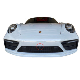 Zunsport Porsche 992 Carrera (Sport Design Package) Full Grille Set Black - Front Driving Camera ZPR79819B
